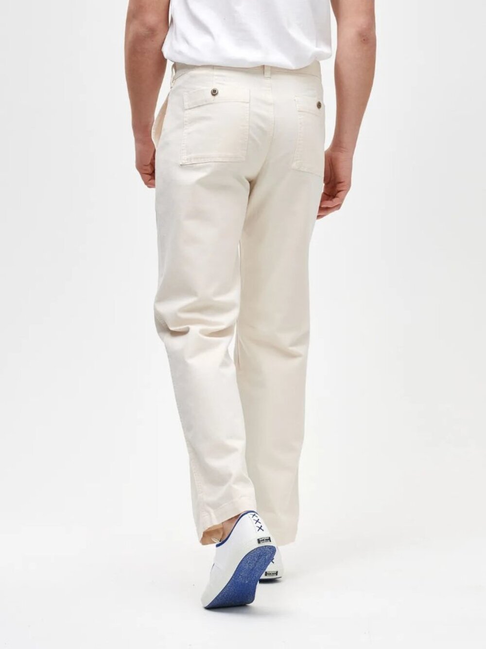 GAP mens straight fit utility pants in natural (sz29) - Picture 4 of 16